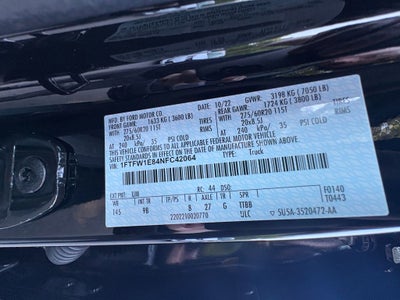 2022 Ford F-150 Platinum