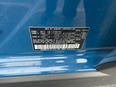 2024 Subaru Crosstrek Wilderness