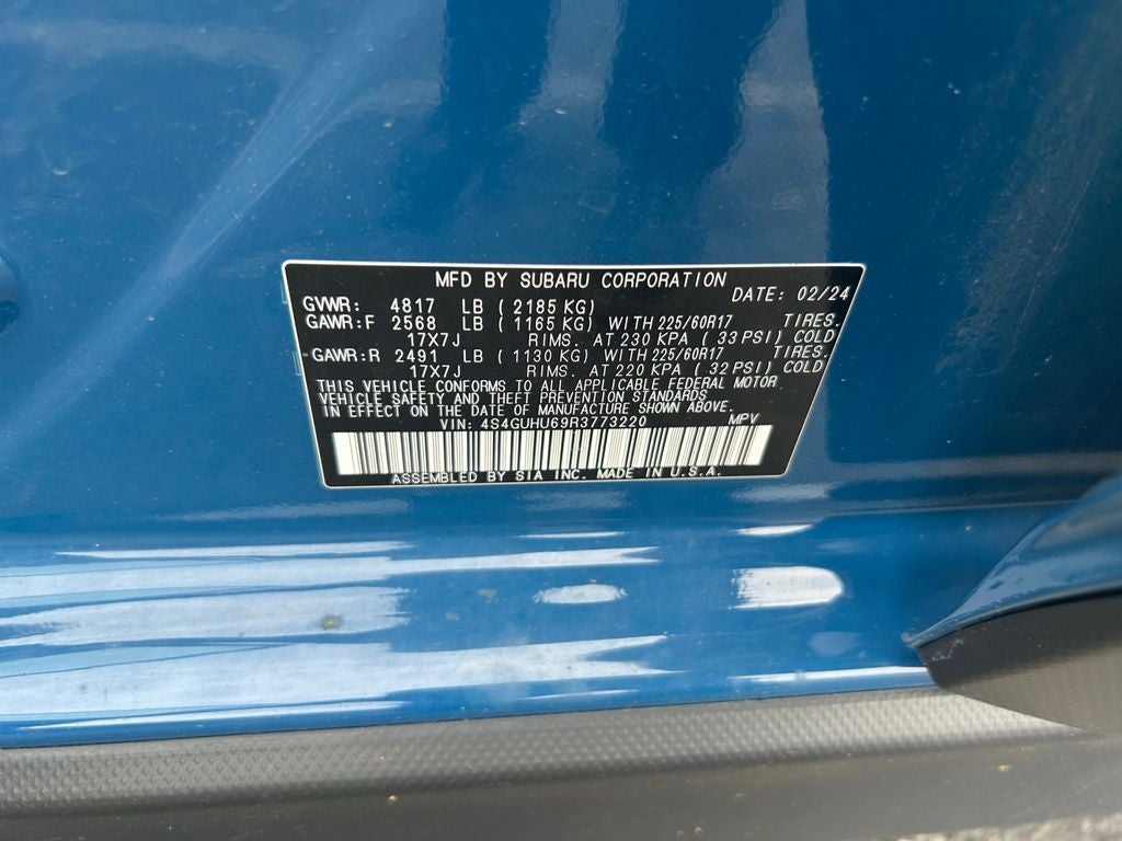 2024 Subaru Crosstrek Wilderness