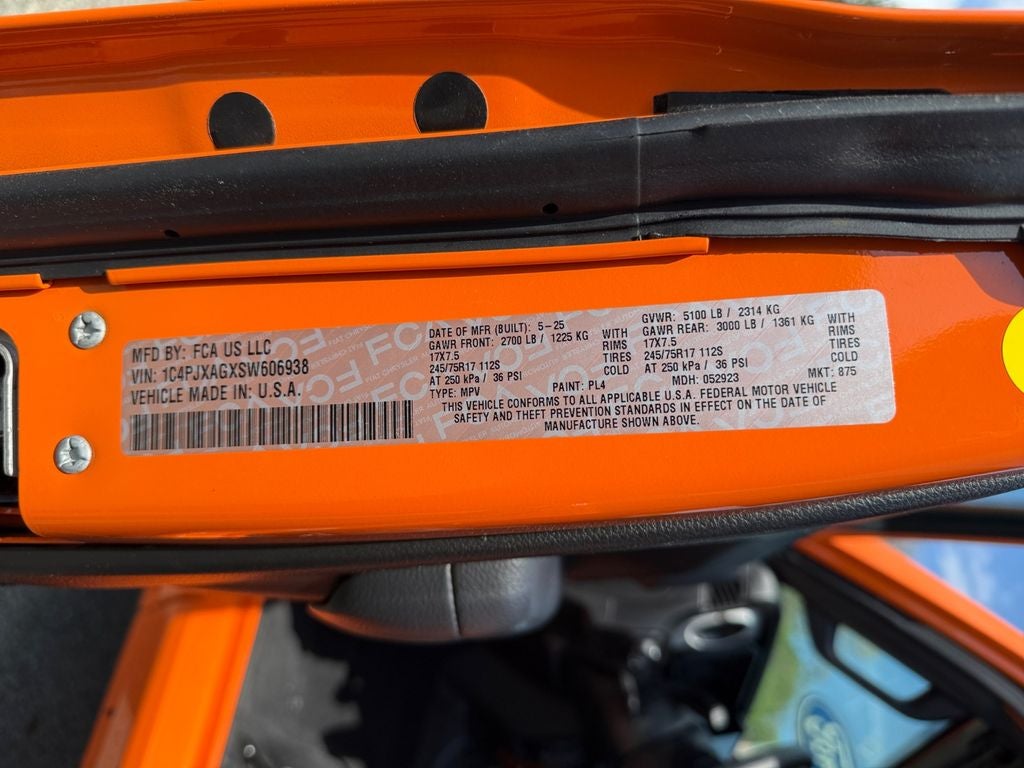 2025 Jeep Wrangler Sport