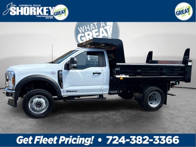 2026 Ford F-600SD XL DRW 4x4 / 6.7L Diesel / 9'7" Steel Dump