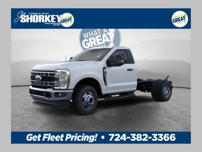 2026 Ford F-350SD XL DRW 4x4 / 7.3L V8 / 9'3" Dropside Dump