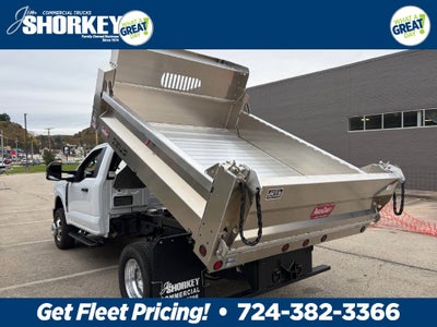 2026 Ford F-350SD XL DRW 4x4 / 7.3L V8 / 9'3" Dropside Dump