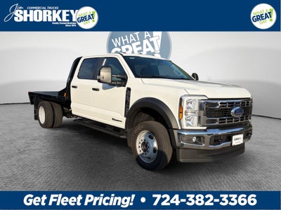 2026 Ford F-550SD XL DRW 4x4 / 6.7L Diesel / 9'4" Steel Flatbed