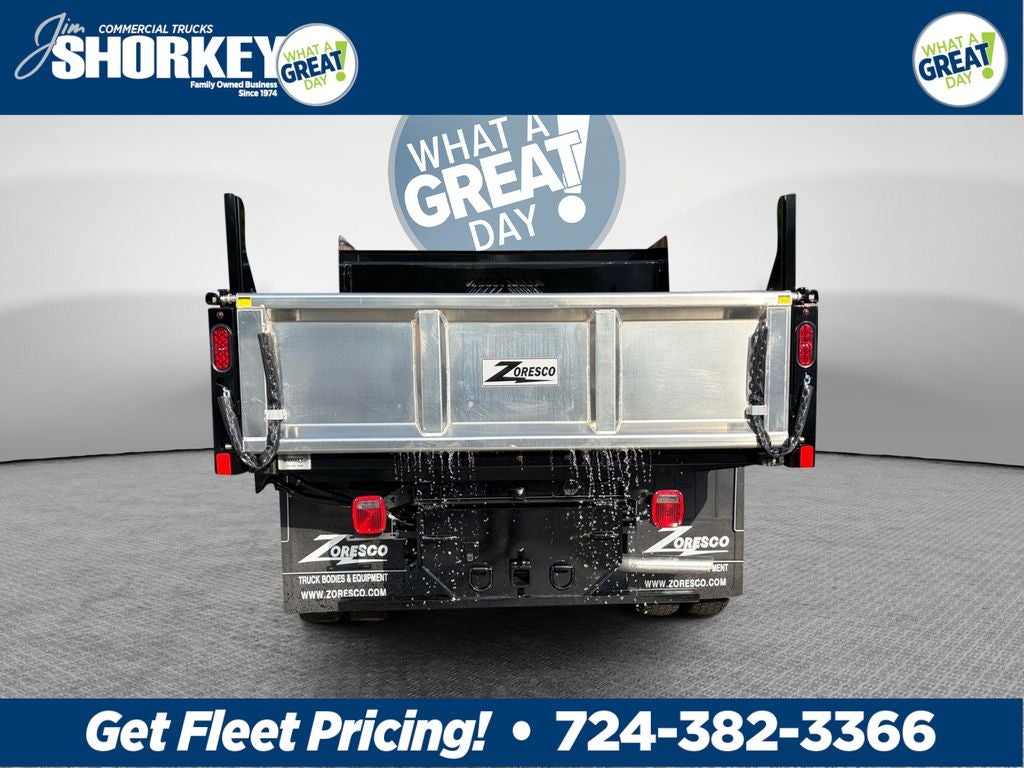2026 Ford F-550SD XL DRW 4x4 / 7.3L V8 / 9'7" Steel Dump