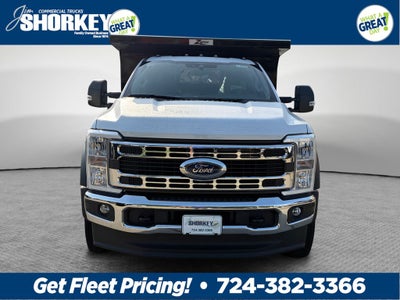 2026 Ford F-550SD XL DRW 4x4 / 7.3L V8 / 9'7" Steel Dump