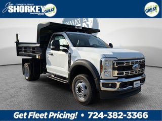 2026 Ford F-550SD XL DRW 4x4 / 7.3L V8 / 9'7" Steel Dump