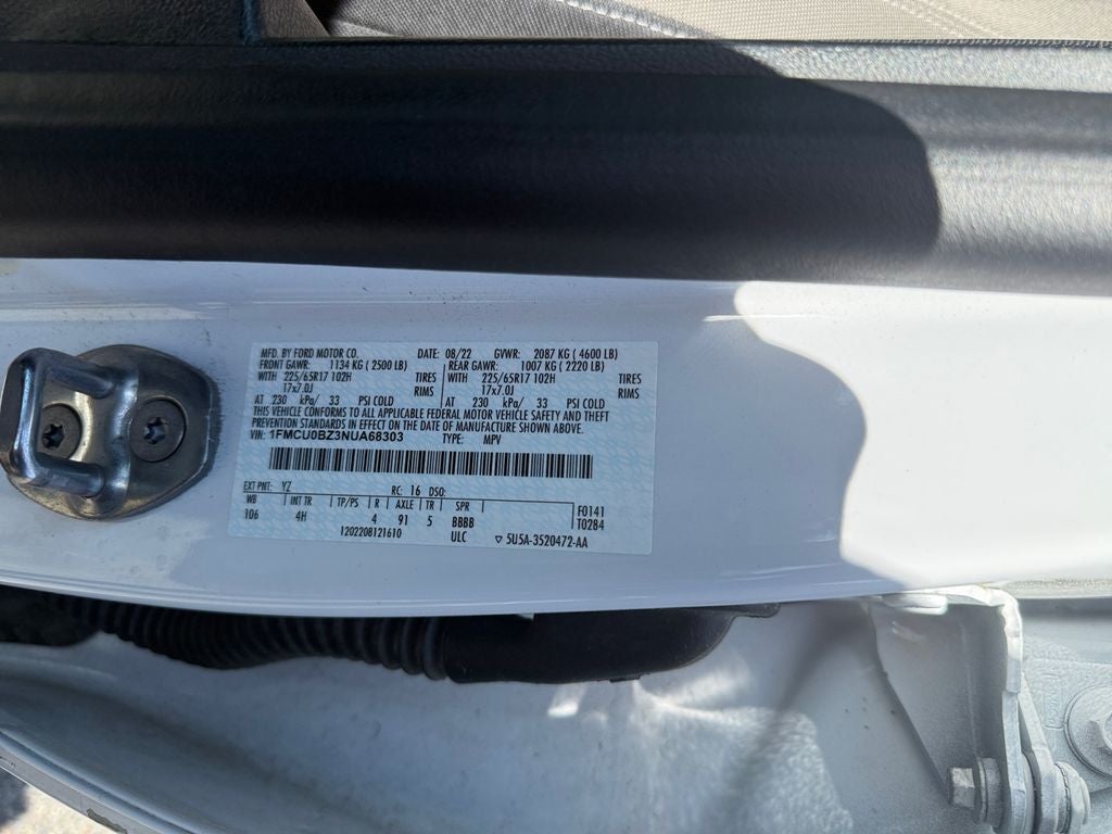 2022 Ford Escape Hybrid SE