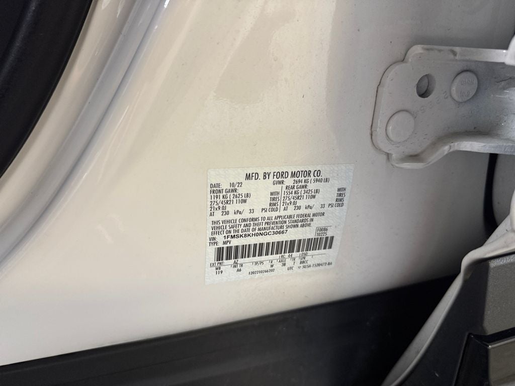 2022 Ford Explorer ST-Line
