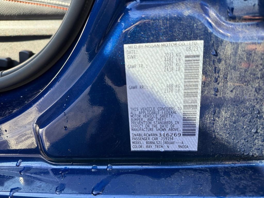 2024 Nissan Altima 2.5 SR