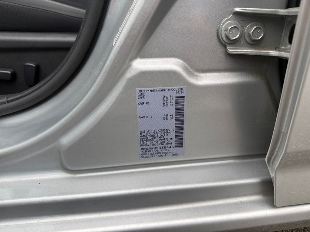 2024 Nissan Altima 2.5 SV