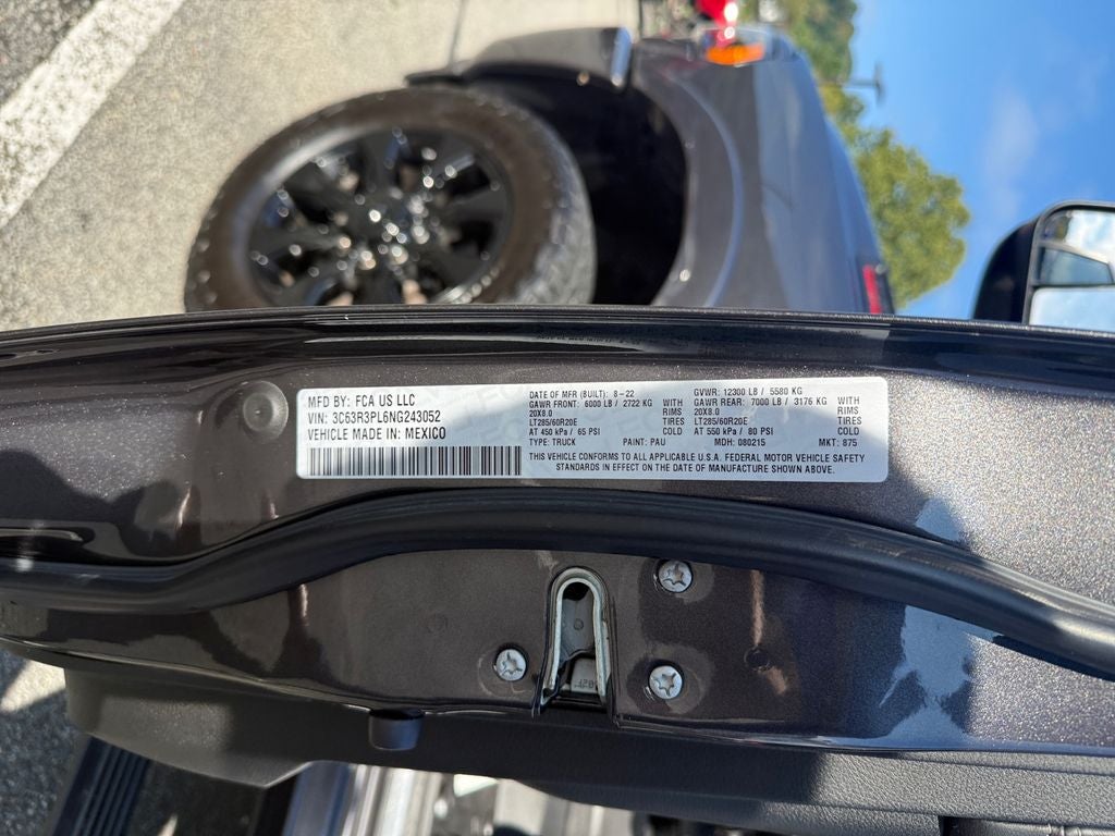 2022 RAM 3500 Limited