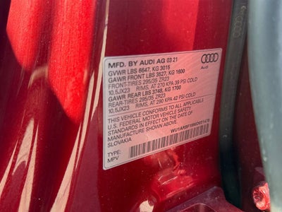 2021 Audi RS Q8 4.0T quattro