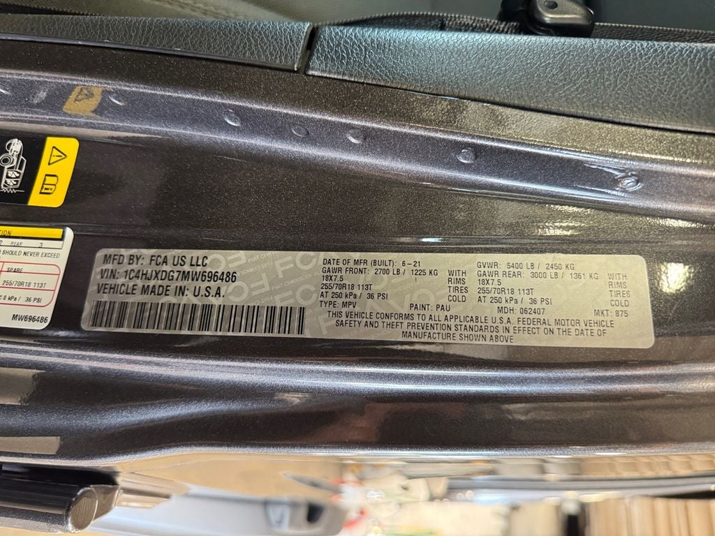 2021 Jeep Wrangler Sport Altitude