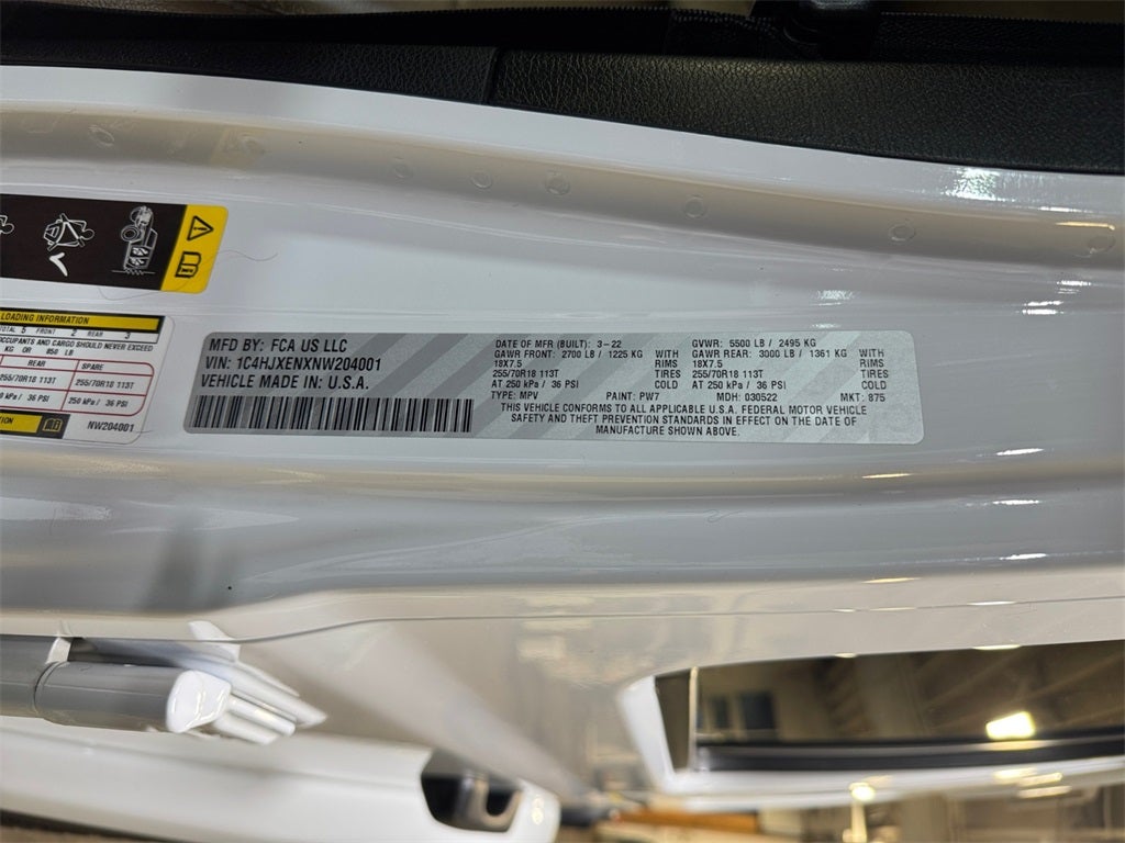 2022 Jeep Wrangler Sahara