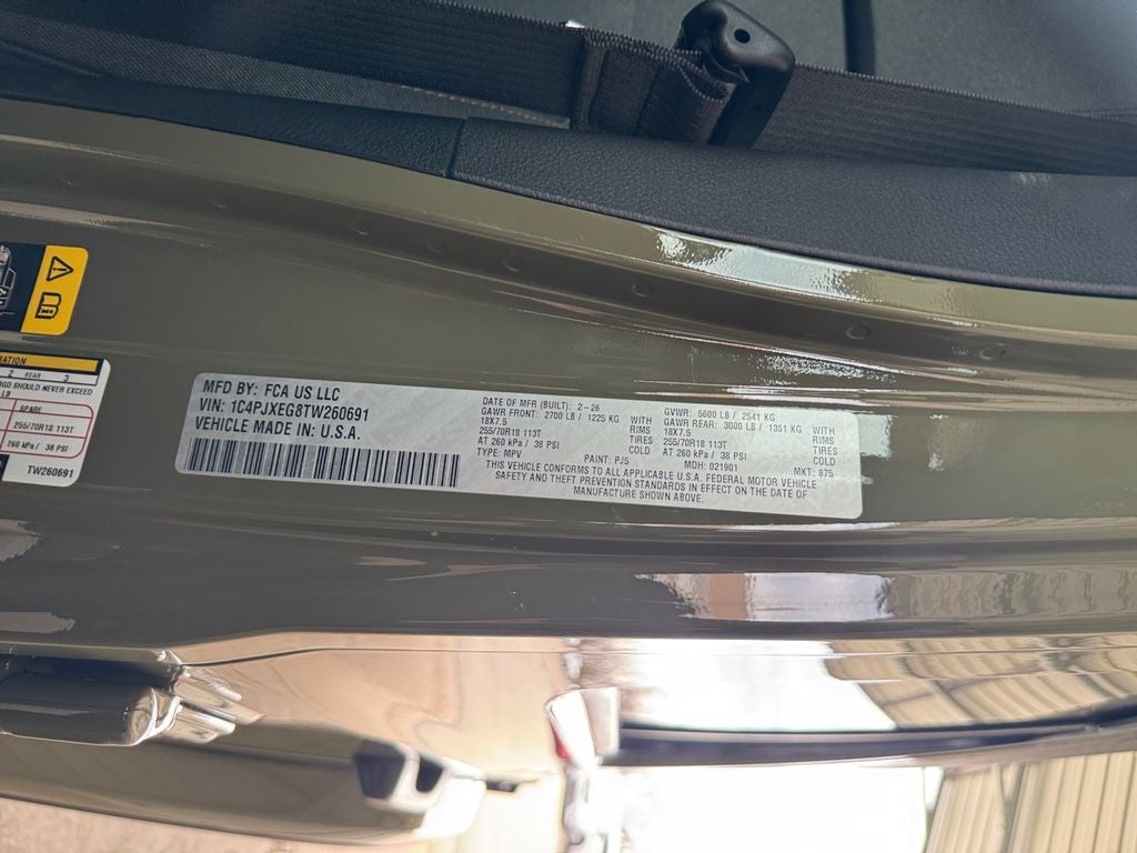 2026 Jeep Wrangler Sahara