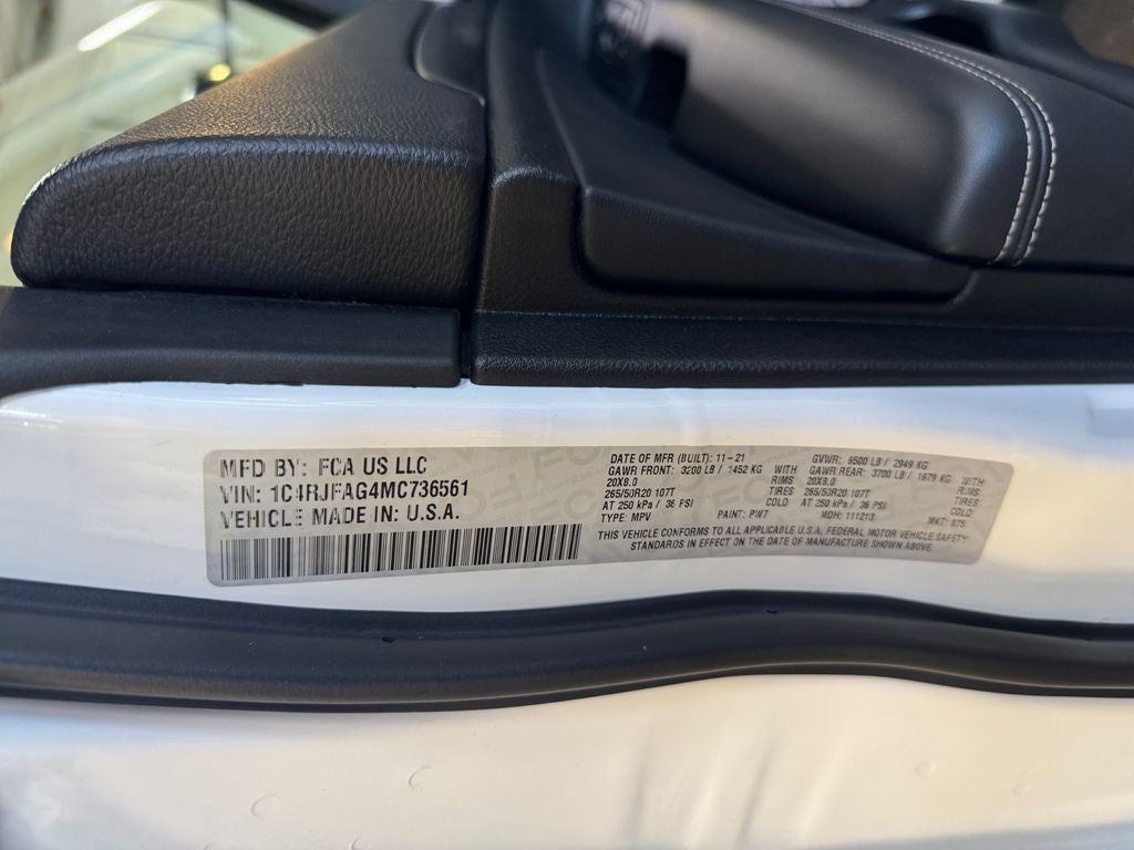2021 Jeep Grand Cherokee Laredo