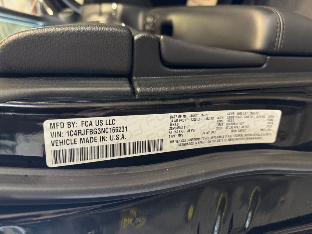 2022 Jeep Grand Cherokee Limited