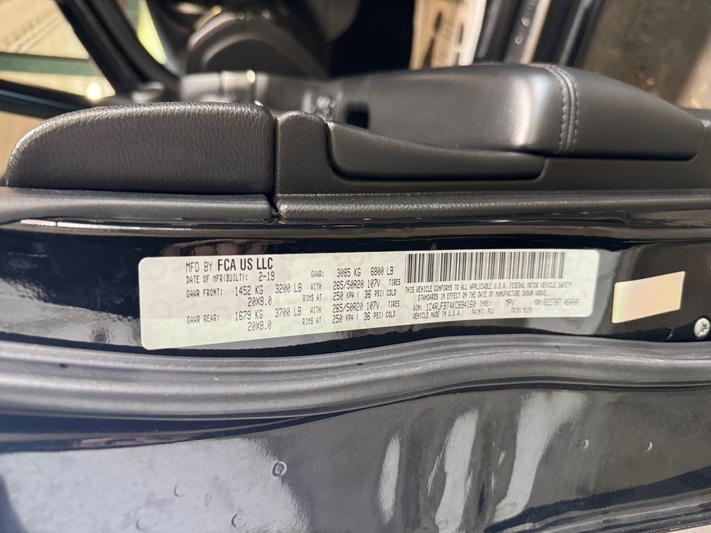 2019 Jeep Grand Cherokee Limited X