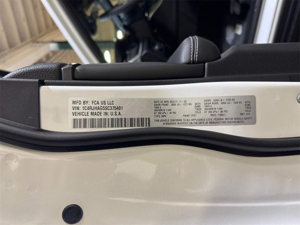 2025 Jeep Grand Cherokee Altitude X