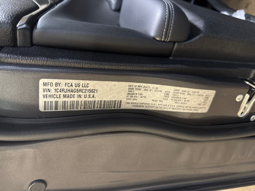 2024 Jeep Grand Cherokee Altitude X