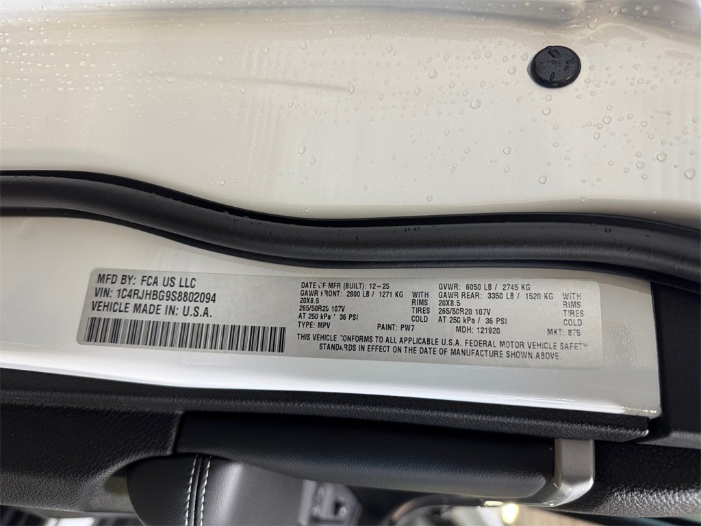 2025 Jeep Grand Cherokee Limited