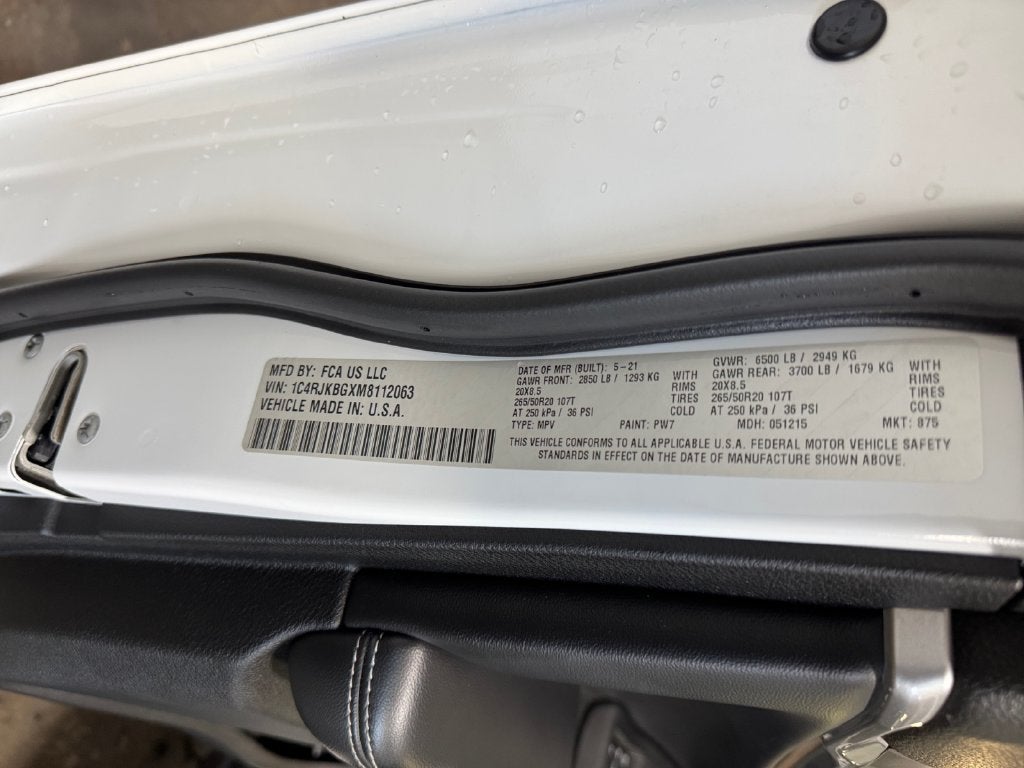 2021 Jeep Grand Cherokee L Limited