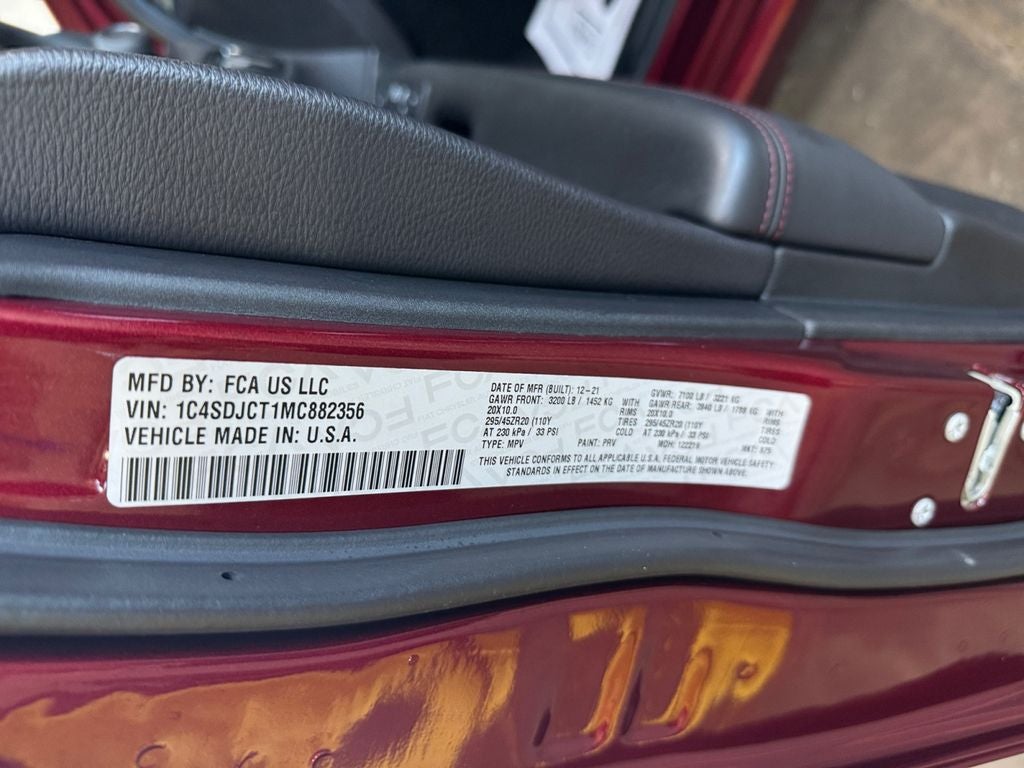 2021 Dodge Durango R/T TOW N GO AWD