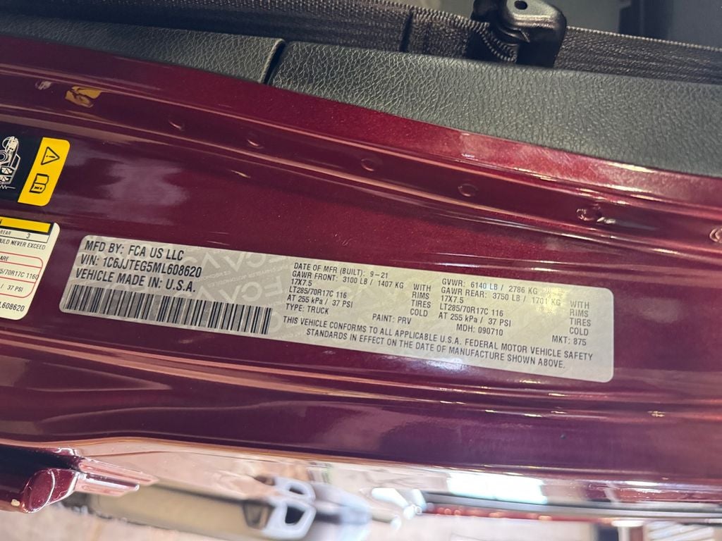 2021 Jeep Gladiator Mojave
