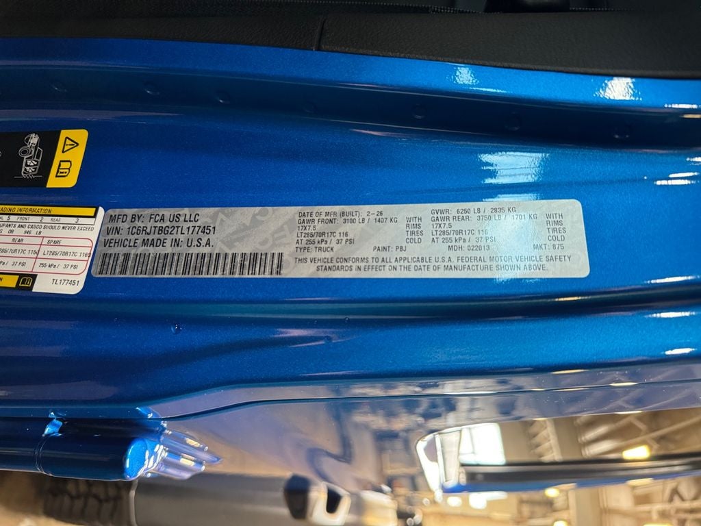 2026 Jeep Gladiator Rubicon