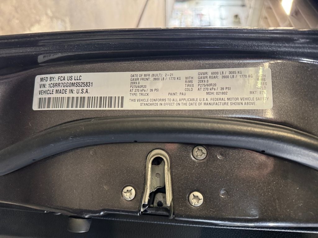 2021 RAM 1500 Warlock