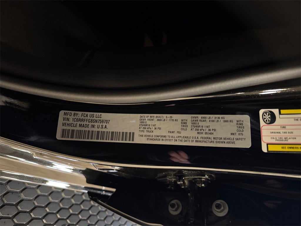 2025 RAM 1500 Big Horn/Lone Star