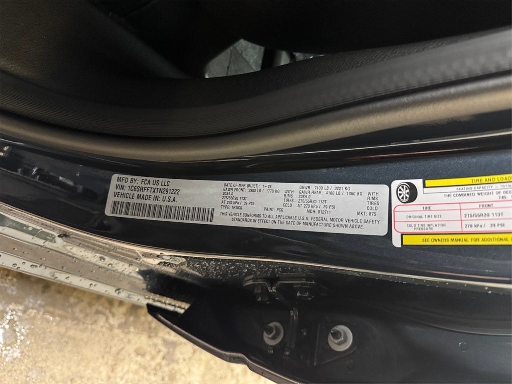 2026 RAM 1500 Big Horn/Lone Star