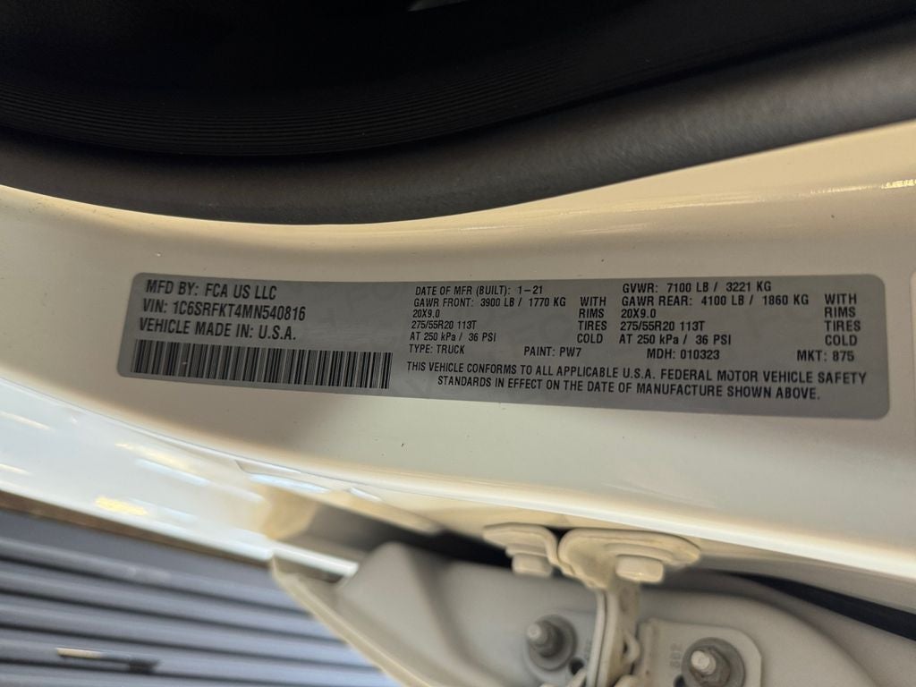 2021 RAM 1500 Limited