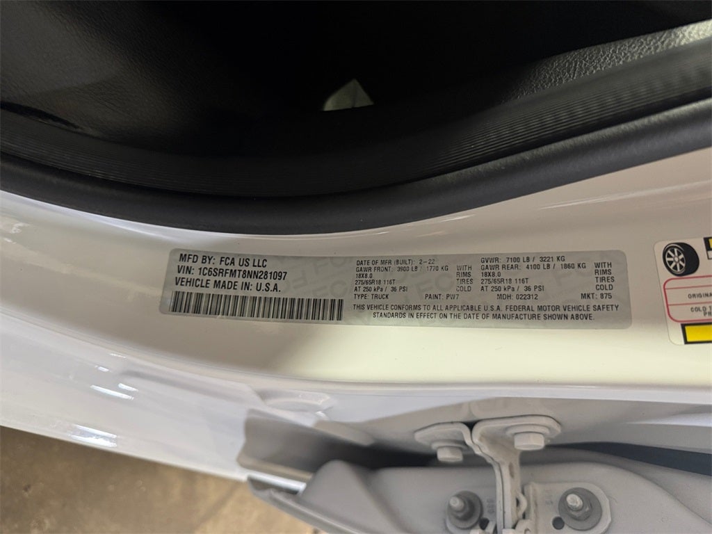 2022 RAM 1500 Big Horn/Lone Star