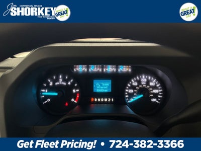 2024 Ford E-350SD Base Cutaway SRW / 7.3L V8 / 11' Enclosed Service Body