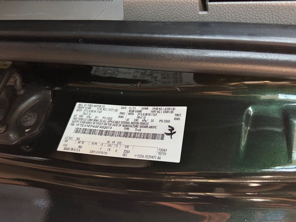 2016 Ford F-150 XLT