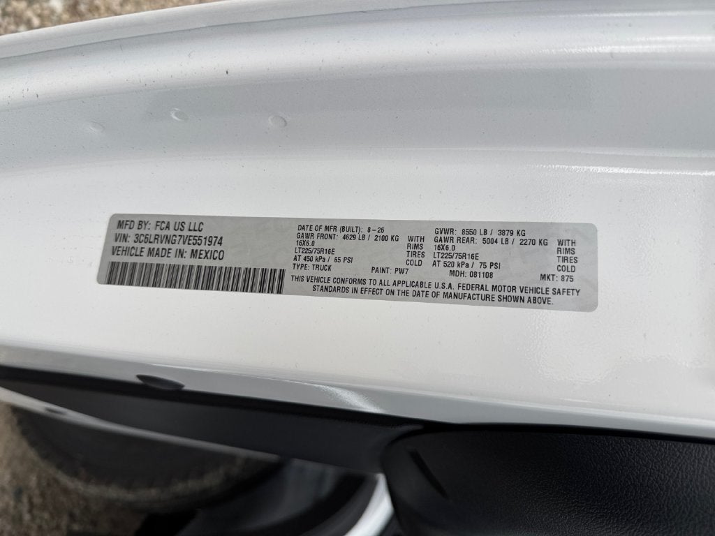 2027 RAM Promaster Low Roof