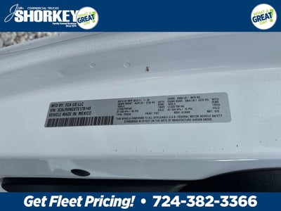2026 RAM ProMaster 1500 Low Roof / 118" WB