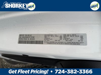 2026 RAM ProMaster 1500 Low Roof / 136" WB