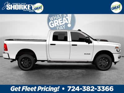 2026 RAM 2500 Tradesman Black Express 4x4 / 6.4L Hemi / 6'4" Bed