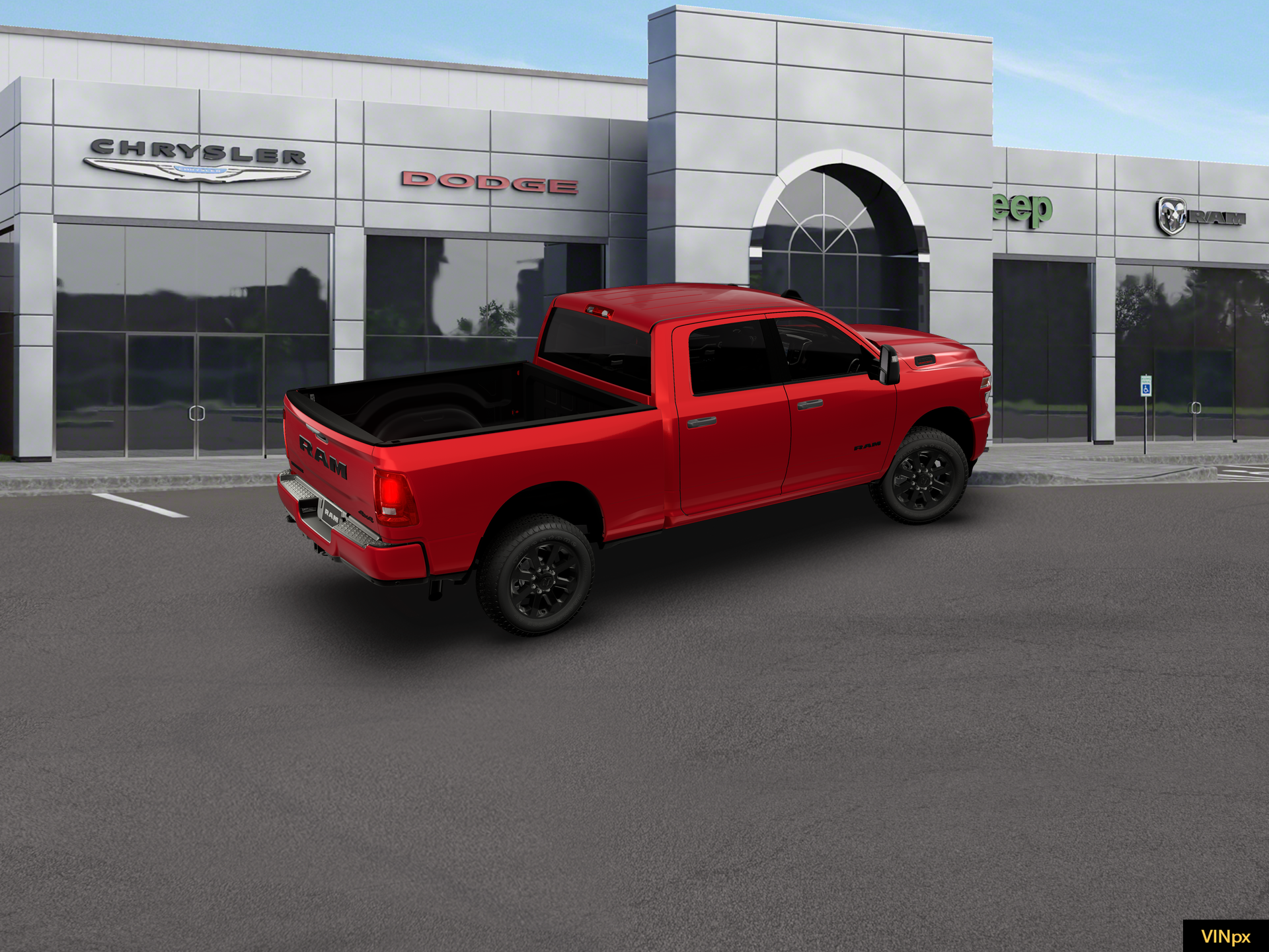 2026 RAM 2500 Big Horn Night Edition 4x4 / 6.4L Hemi / 6'4" Bed