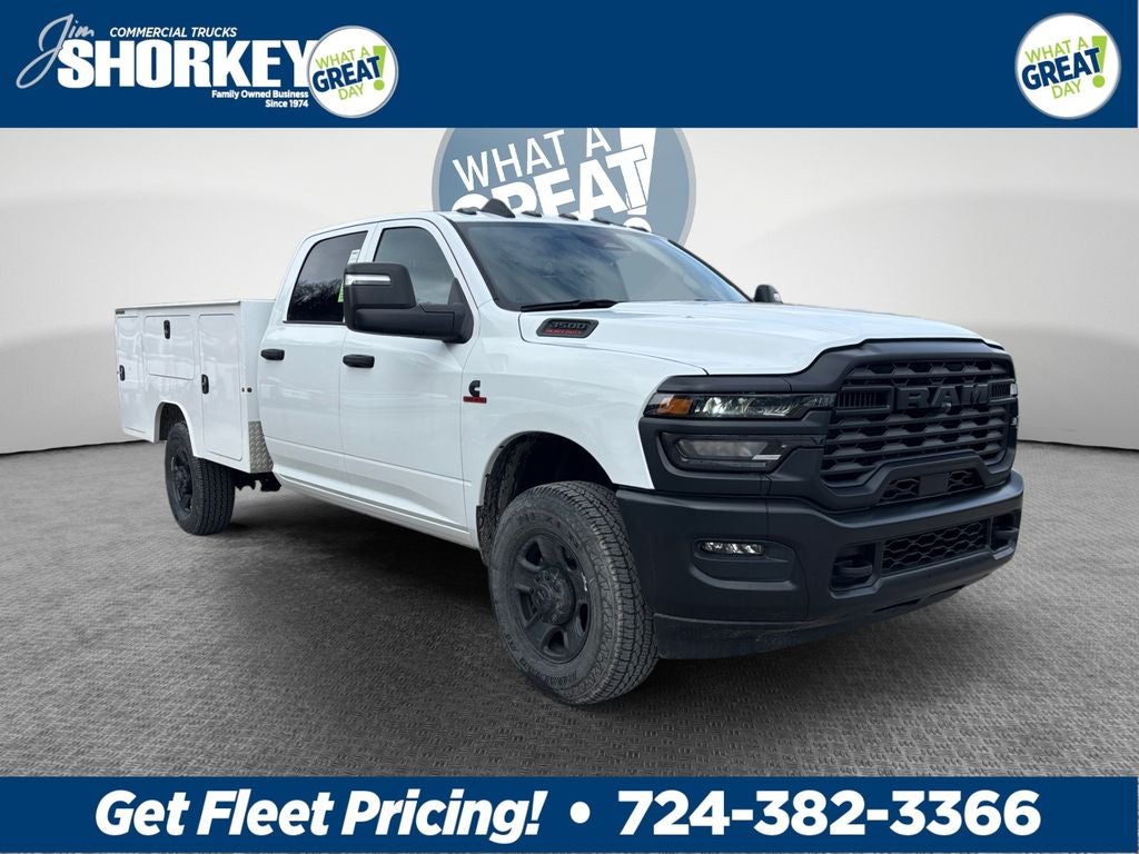 2026 RAM 3500 Tradesman SRW 4x4 / 6.7L Diesel / 9' Aluminum Service Body