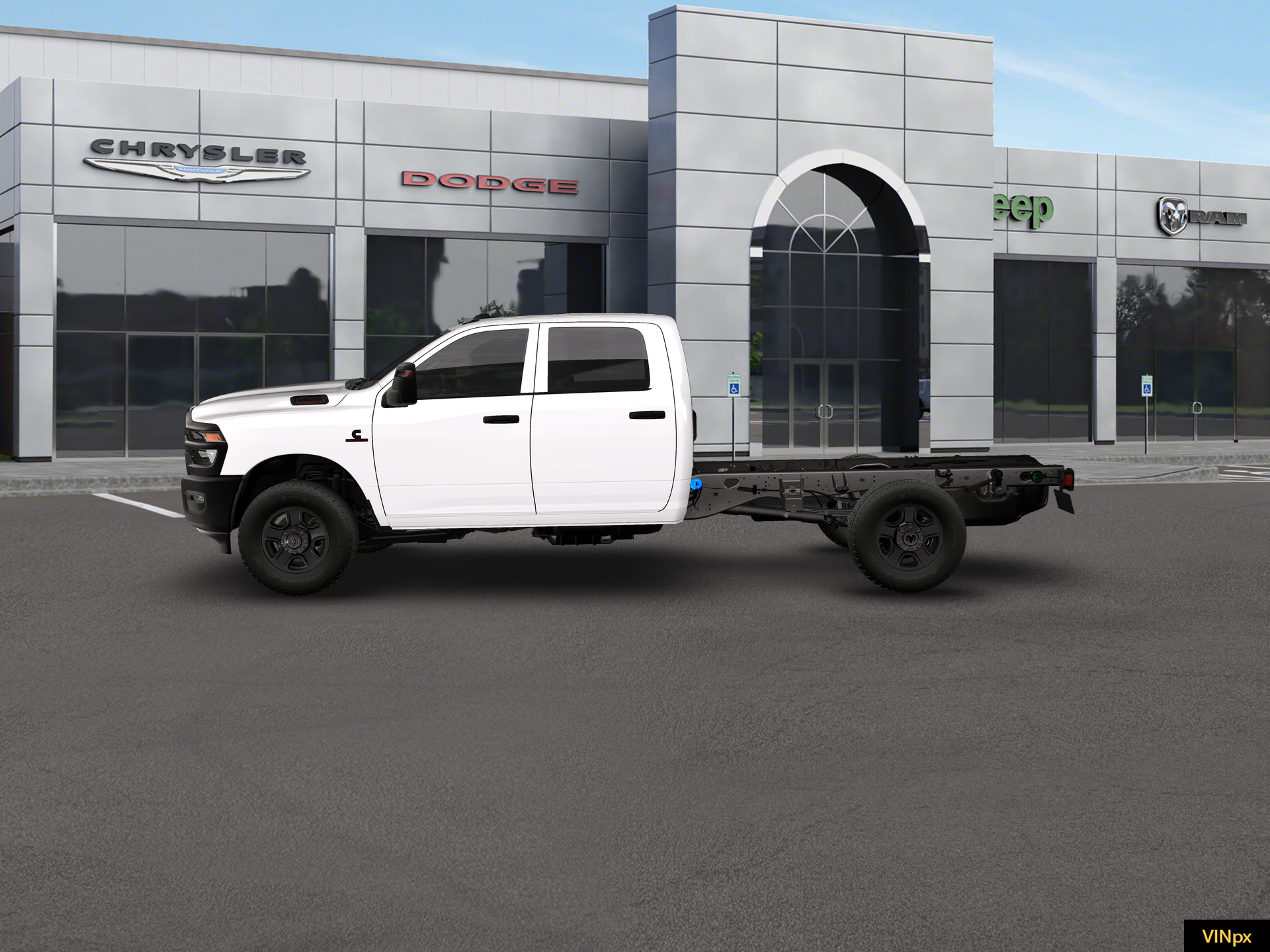 2026 RAM 3500 Tradesman SRW 4x4 / 6.7L Diesel / 60" CA Chassis