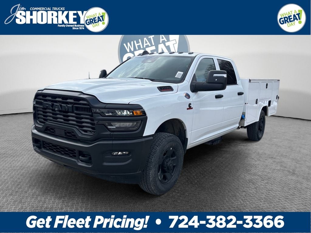 2026 RAM 3500 Tradesman SRW 4x4 / 6.7L Diesel / 9' Aluminum Service Body
