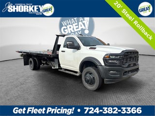 2026 RAM 5500HD Tradesman DRW 4x2 / 6.4L Hemi V8 / 20' Steel Rollback @KILAR