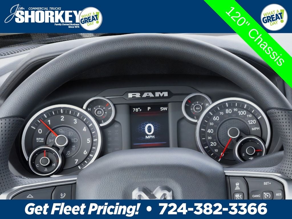 2026 RAM 5500HD Tradesman DRW 4X2 / 6.4L Hemi / 20' Steel Rollback