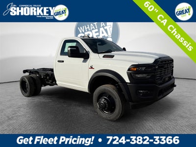 2026 RAM 5500 Tradesman DRW 4x4 / 6.7L Diesel / 60" CA Chassis