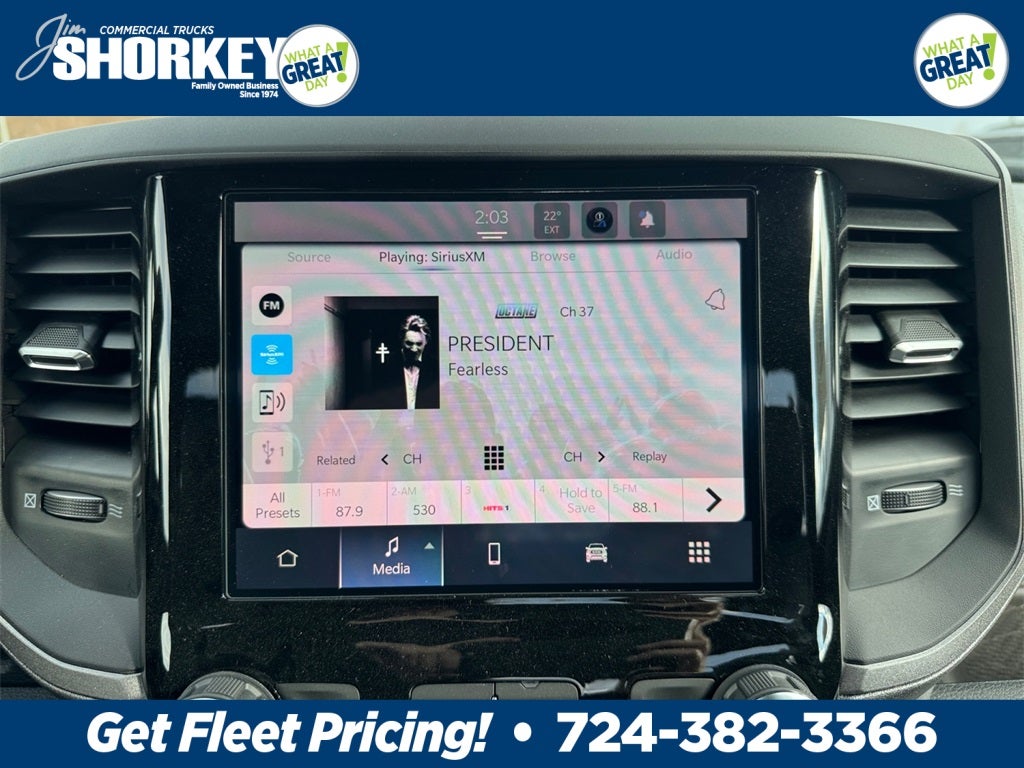 2026 RAM 5500 Tradesman DRW 4x4 / 6.7L Diesel / 60" CA Chassis