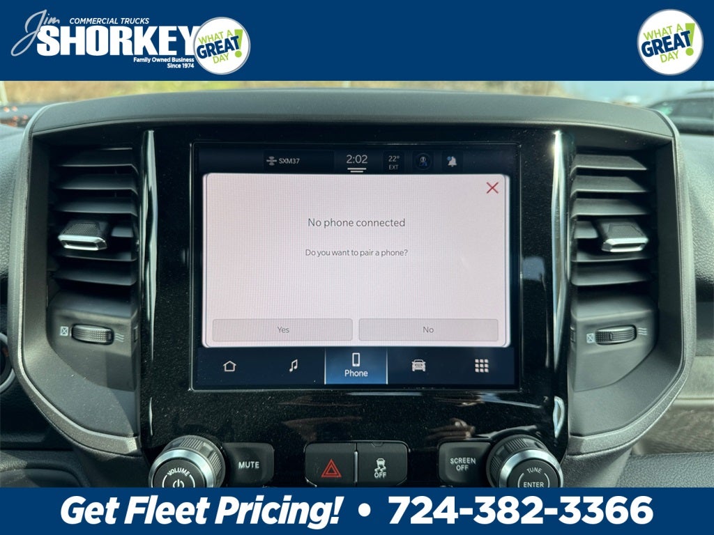 2026 RAM 5500 Tradesman DRW 4x4 / 6.7L Diesel / 60" CA Chassis